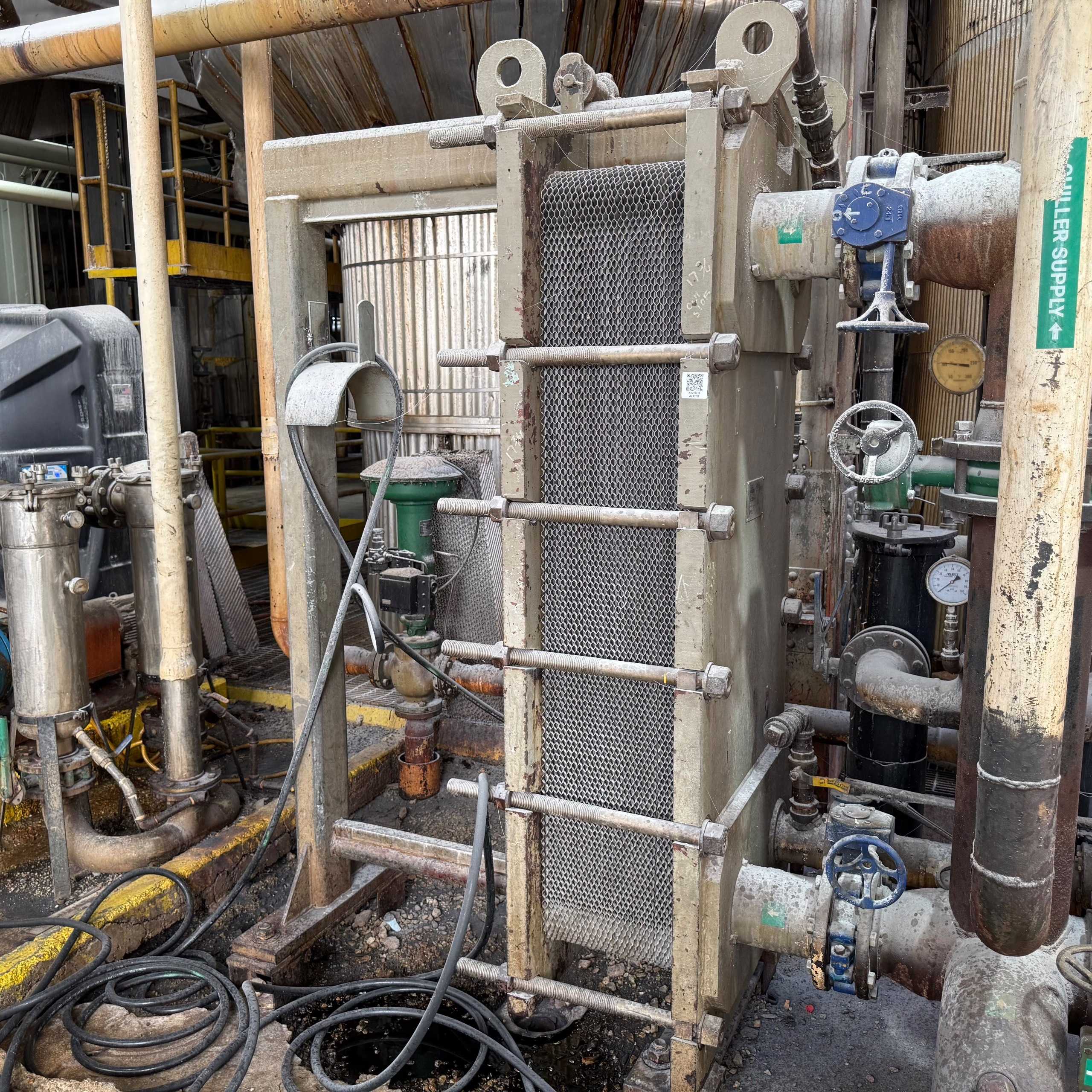 1976 AMERICAN HEAT RECLAIMING CORP. HEAT EXCHANGER - PLATE HEAT EXCHANGER