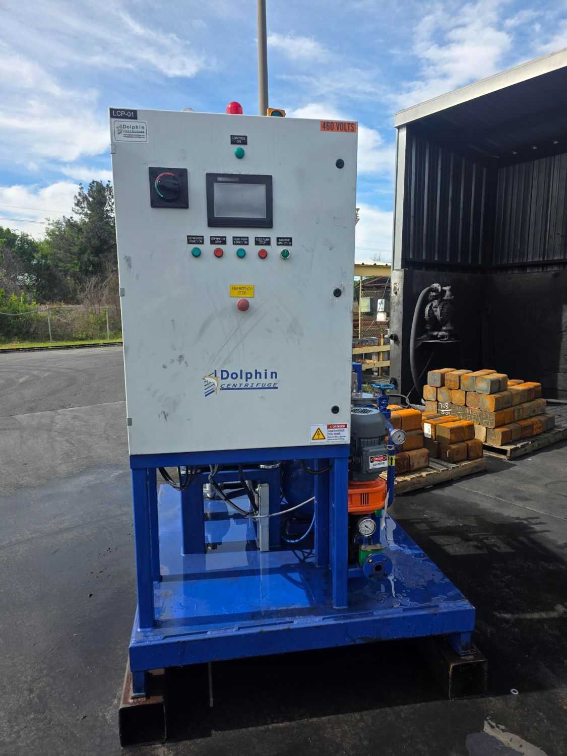 2023 DOLPHIN CENTRIFUGE WHPX-405 CENTRIFUGE SYSTEM, 12 GPM, 460V, 4 HP - CENTRIFUGES