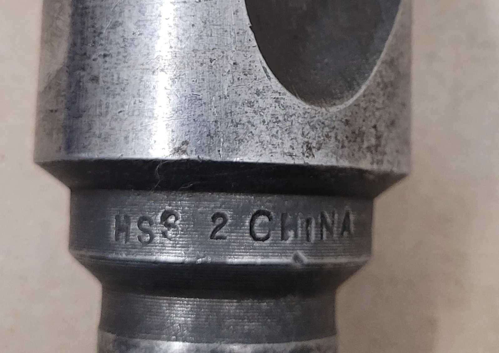 2-INCH HSS TWIST COUNTER BORE DRILL, 4MT TAPER SHANK, 12.25" OAL, 6-3/8" FLUTE LENGTH - MACHINE TOOLING