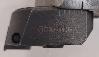 D'ANDREA TS 40/40 BORING HEAD MB 40 ROUGH BORING HEAD 50MM-68MM RANGE - MACHINE TOOLING