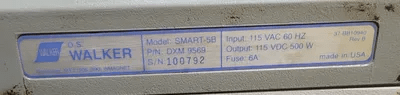 MAGNETOOL 12X36 ELECTRO-MAGNETIC CHUCK W/ OS WALKER SMART-5B CONTROL - MACHINING EQUIPMENT