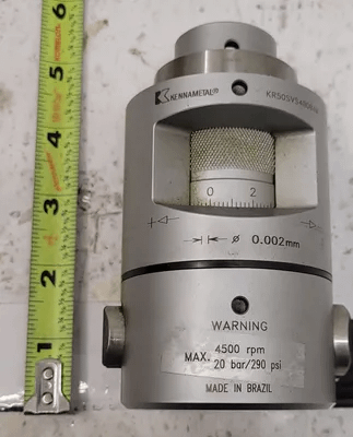 KENNAMETAL ROMICRON KR50SVS4B094M FINISH BORING HEAD 78-98MM MAX RPM: 4500 - MACHINE TOOLING