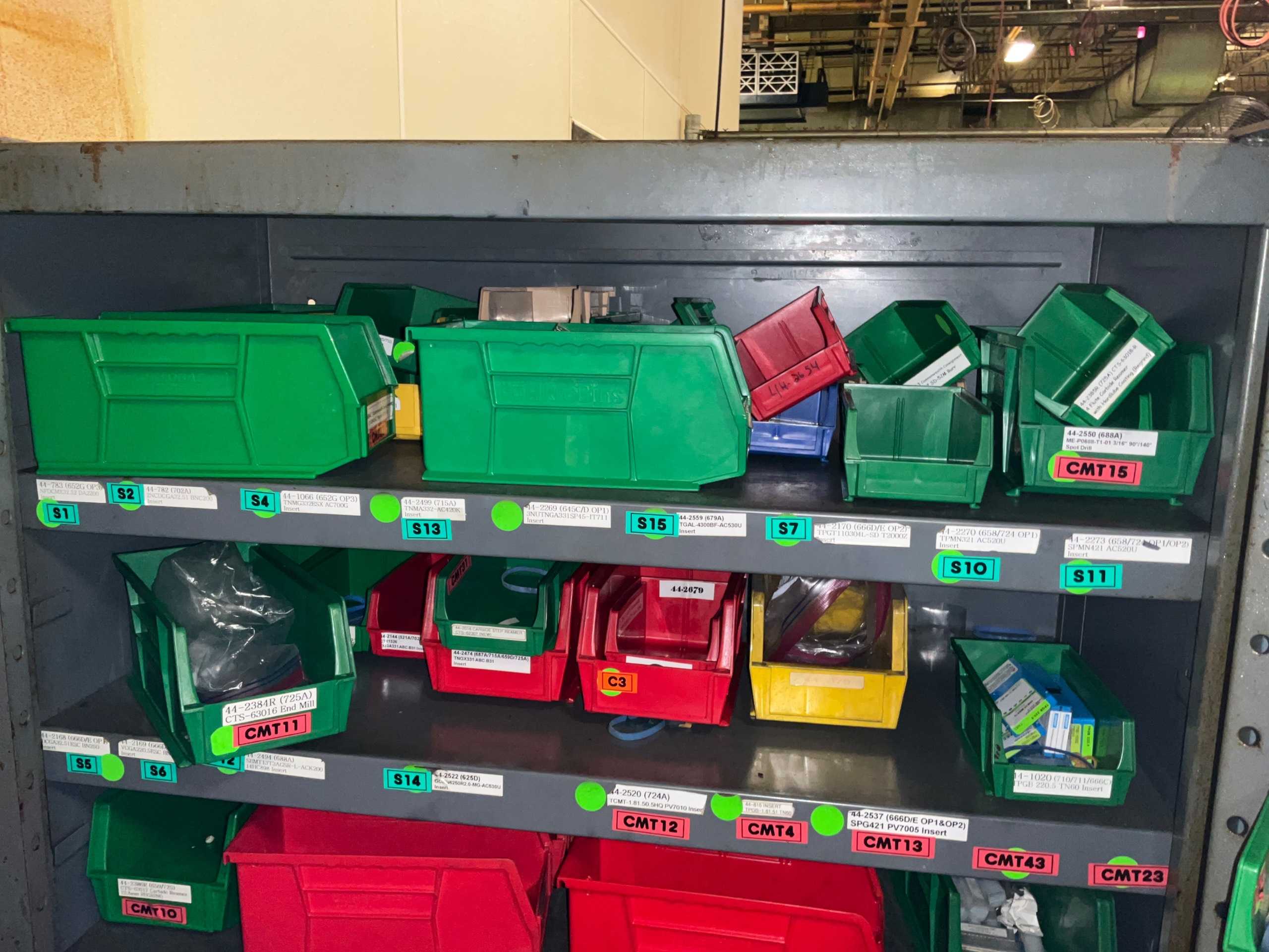 FREE STANDING STORAGE CABINET WITH PARTS - FREE STANDING STORAGE CABINET