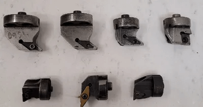 SANDVIK COROMANT CUTTING HEAD – SET OF 7 – VARIOUS SIZES TOOLING - MACHINE TOOLING
