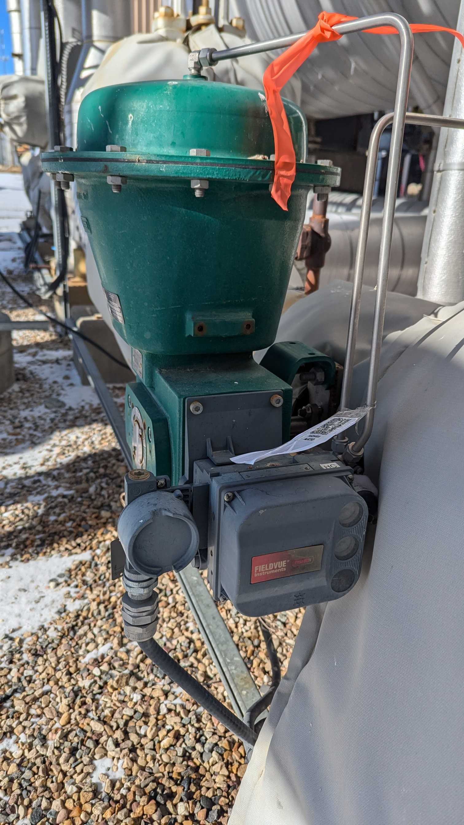 2011 FISHER V150 SER B VALVE & ACTUATOR ASSEMBLY - VALVE & ACTUATOR ASSEMBLY