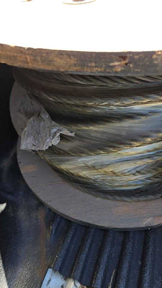 170' SPOOL OF 1/2" STEEL CABLE - CABLE