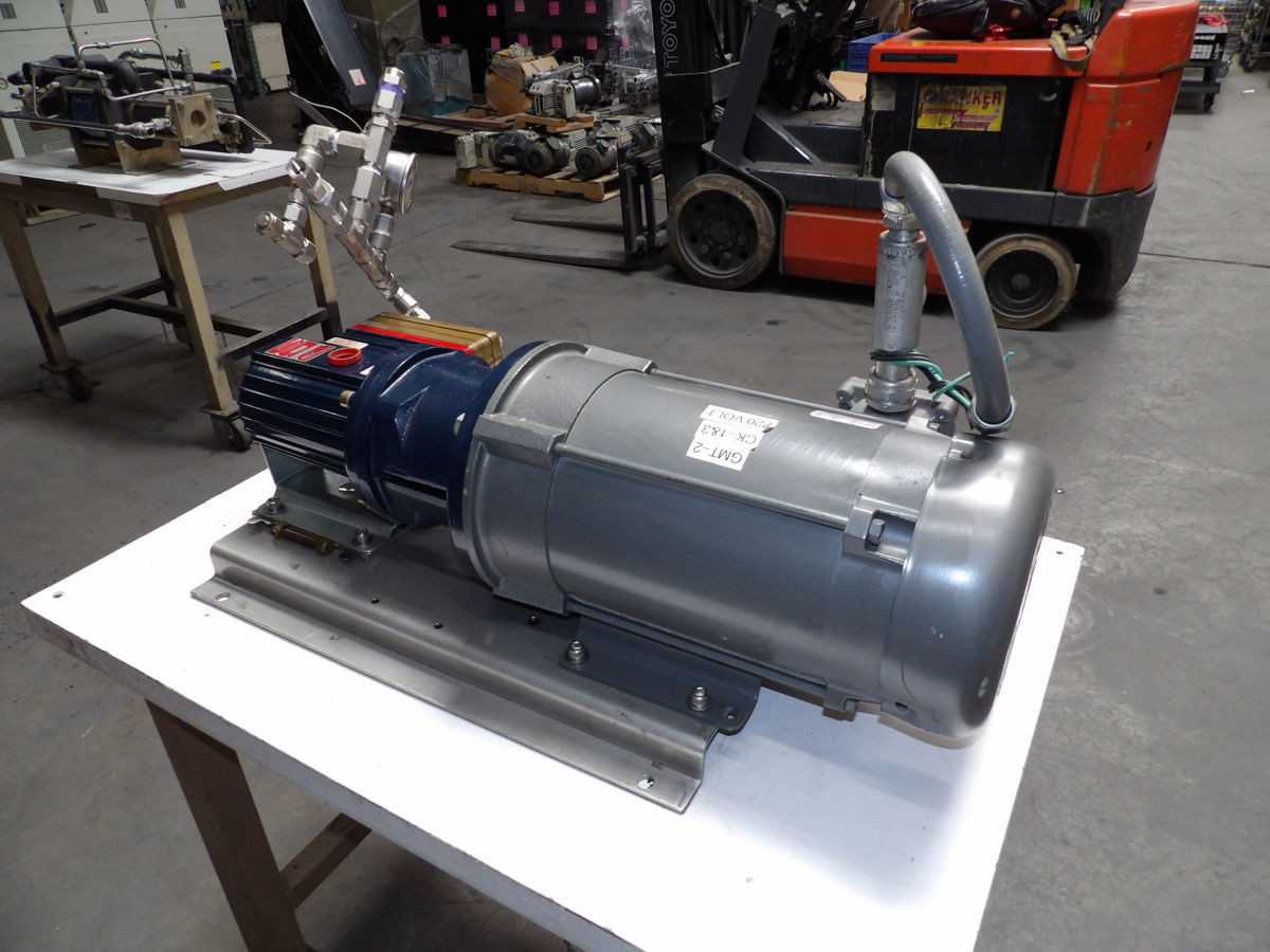 HYDRA-CELL PUMP D03SABTHFECA A-959985 HYDRAULIC PUMP, 3 GPM FLOW, 1200 PSI PRESSURE, 1 HP - HYDRAULIC PUMP