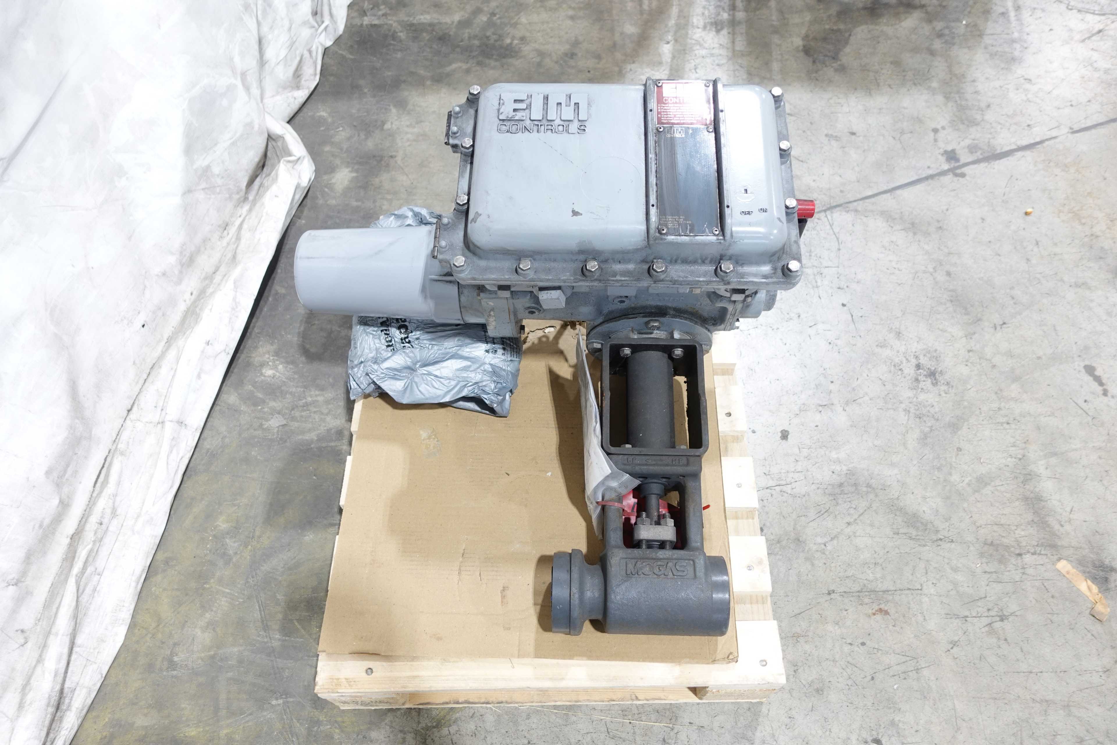 2009 EIM CONTROLS P4T1-3 EXPLOSION PROOF ELECTRIC ACTUATOR - ELECTRIC VALVE ACTUATORS