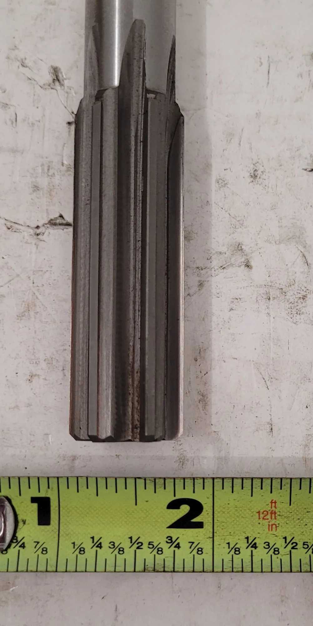 TRAVERS TOOL CO. 21-101-048 B14 CT/CH 3/4" CARBIDE TIPPED CHUCKING REAMER - MACHINE TOOLING