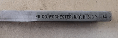 DAVIS KEYSEATER CO. GP – 3/8” BROACH – KEYSEATER BROACH 3/8" X 20" - MACHINE TOOLING