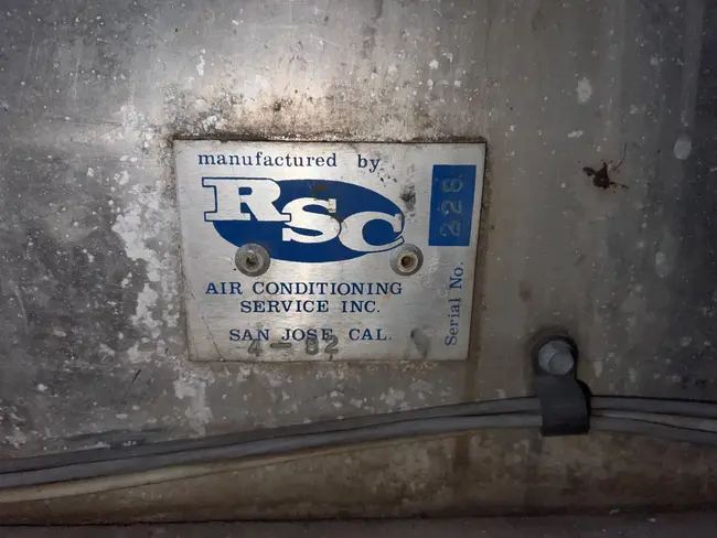 RSC AIR CONDITIONER UNIT - undefined