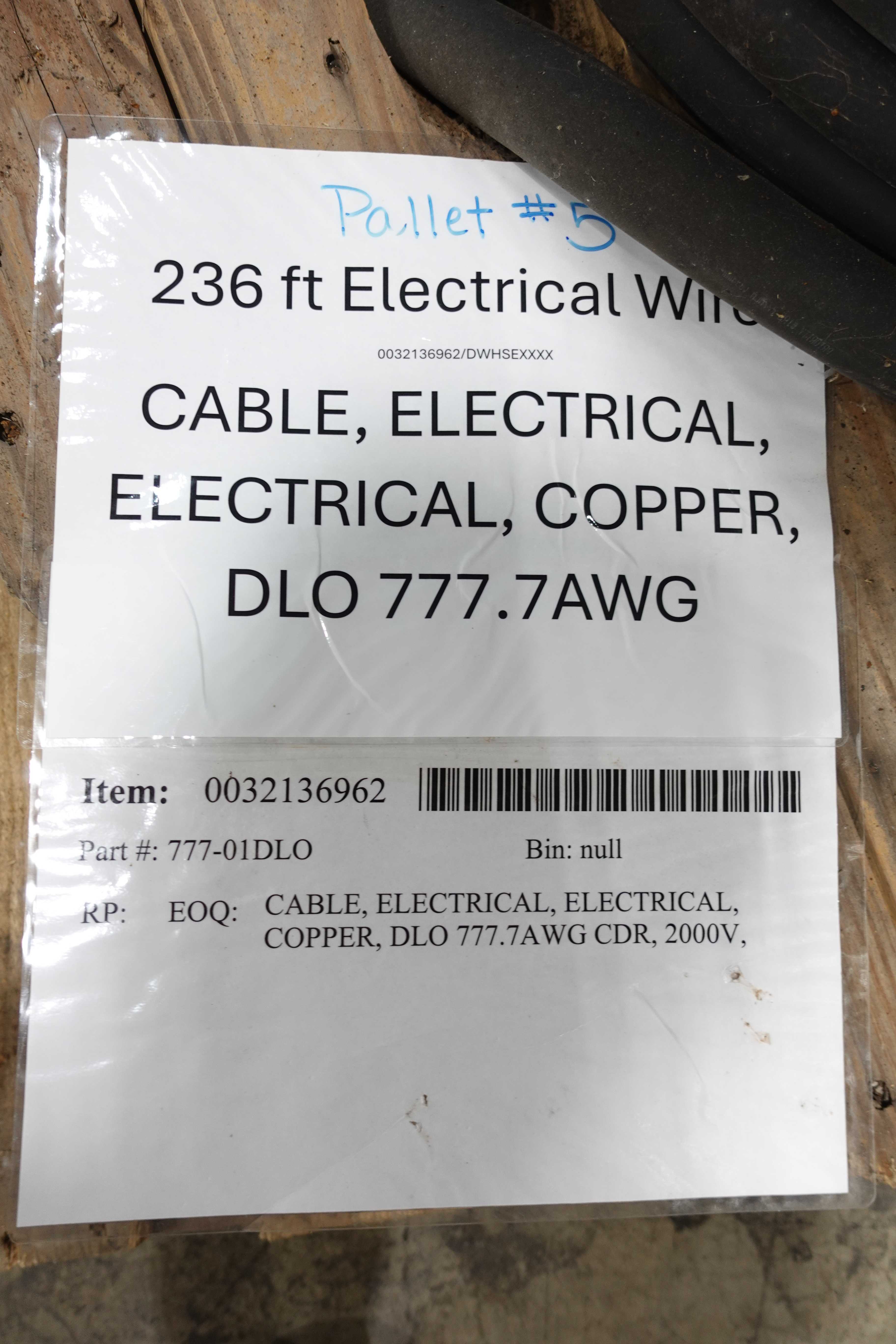 2 SPOOLS OF ASSORTED INSULATED WIRE - ELECTRICAL WIRE