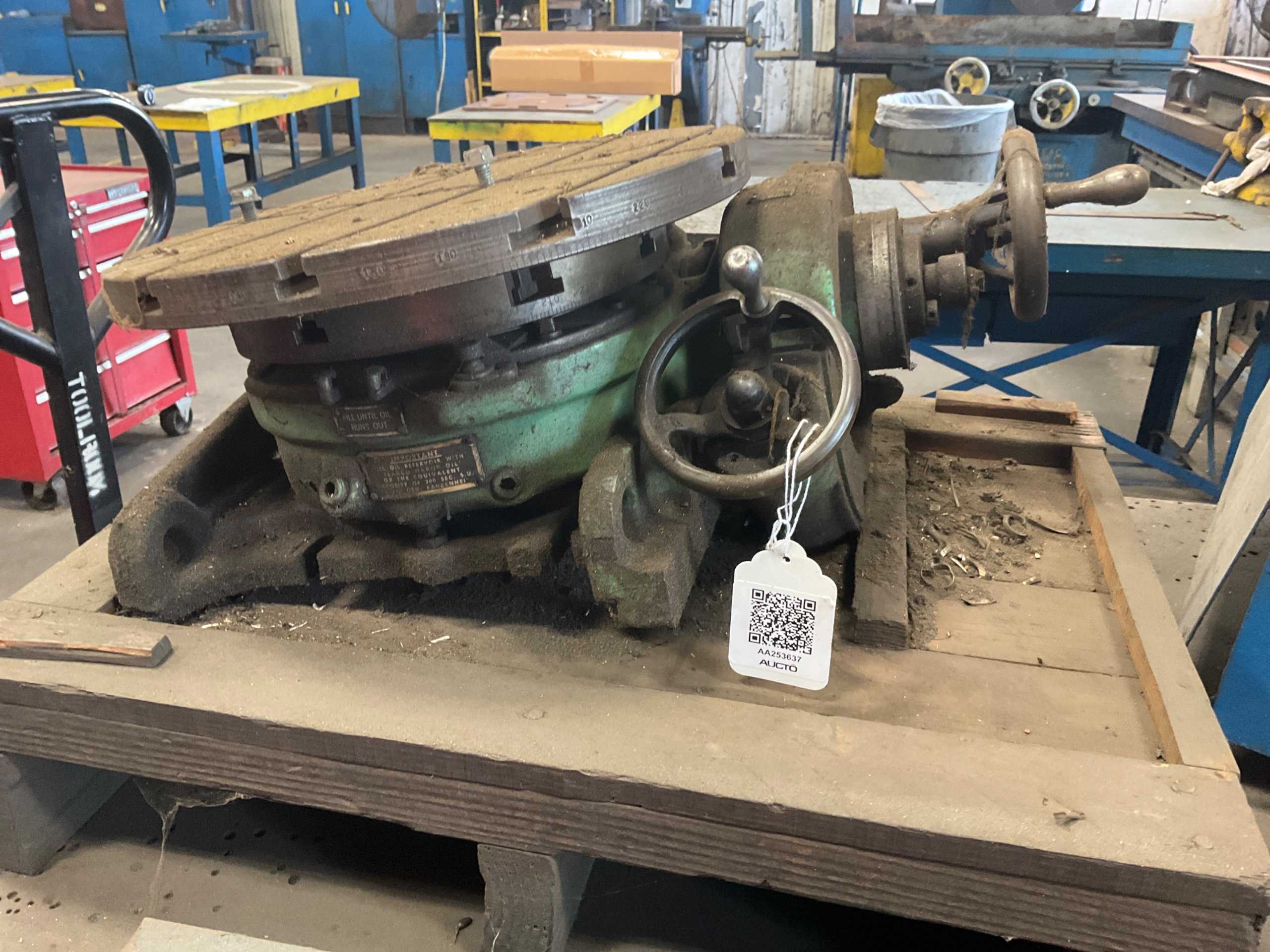 PRATT & WHITNEY ROTARY TABLE - PLANT & FACILITY
