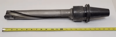 KENNAMETAL DRILL KSEMP5000FDS50A1M FDS 50 W/ CAT50 HOLDER (22” OAL, 14” DRILL BODY) - MACHINE TOOLING