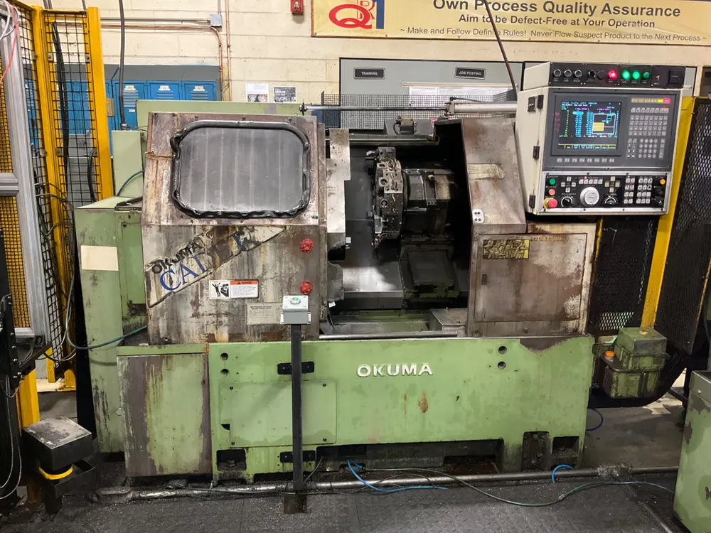 OKUMA LNC8 CNC LATHE - undefined