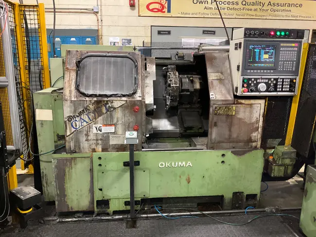 OKUMA LNC8 CNC LATHE - undefined