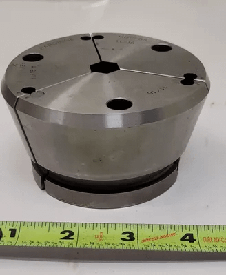 HARDINGE HQC-65 QUICK CHANGE COLLET SERIES 65, SIZE: 11/16IN, 2.25” HEIGHT - MACHINE TOOLING
