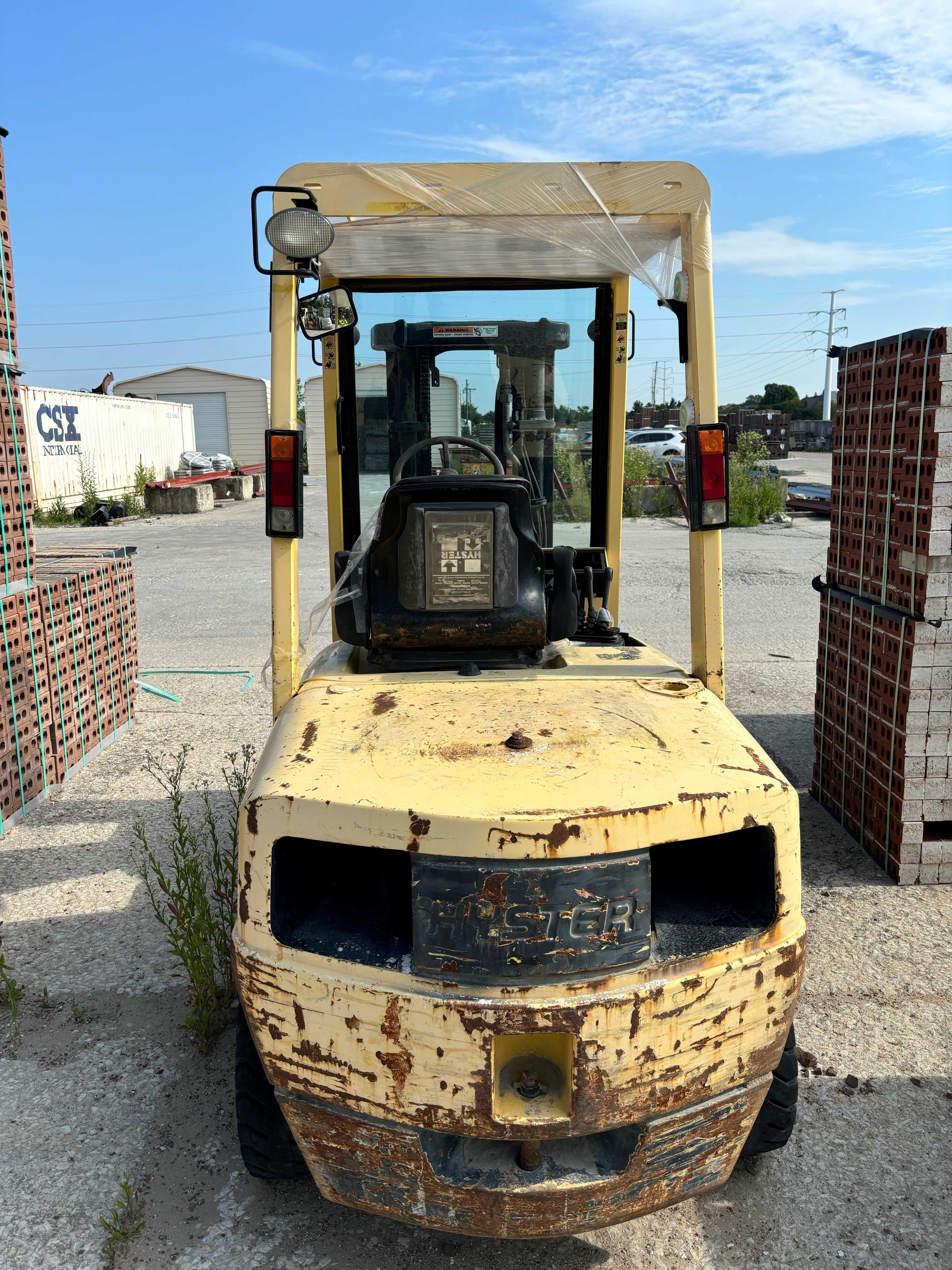 2004 HYSTER H60XM COUNTERBALANCE FORKLIFT - COUNTERBALANCE FORKLIFT