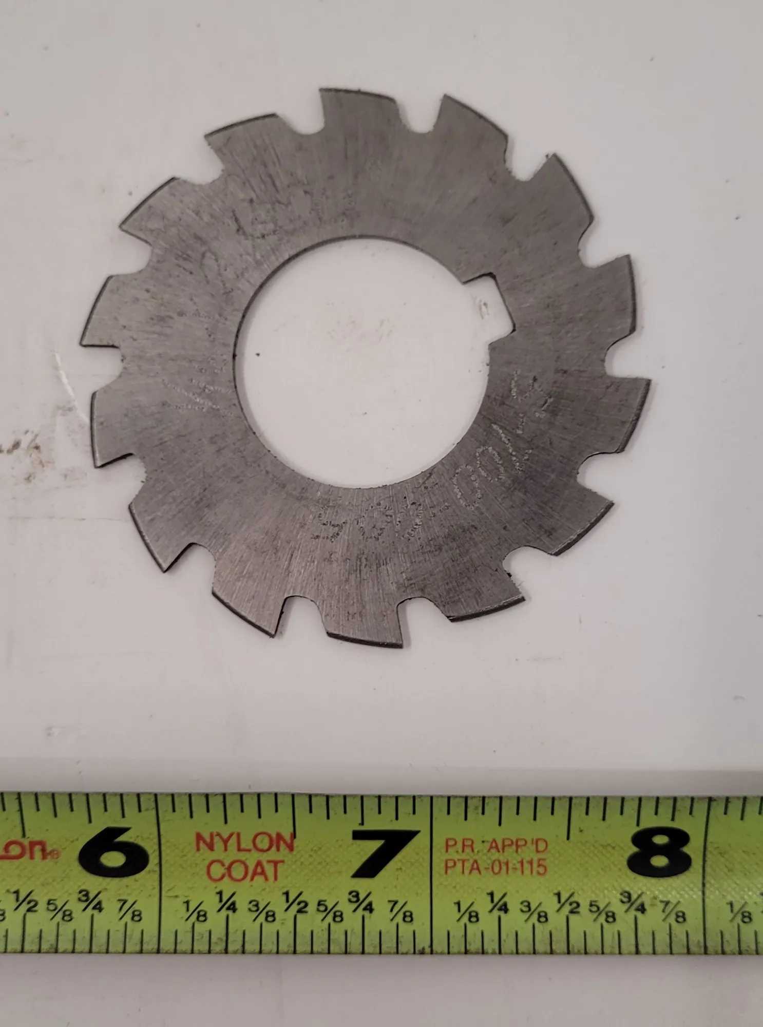 MSC INDUSTRIAL SUPPLY STRAIGHT MILL SLITTING BLADE SET (4" X 22T, 2.125" X 14T) 1" ARBOR - MACHINE TOOLING