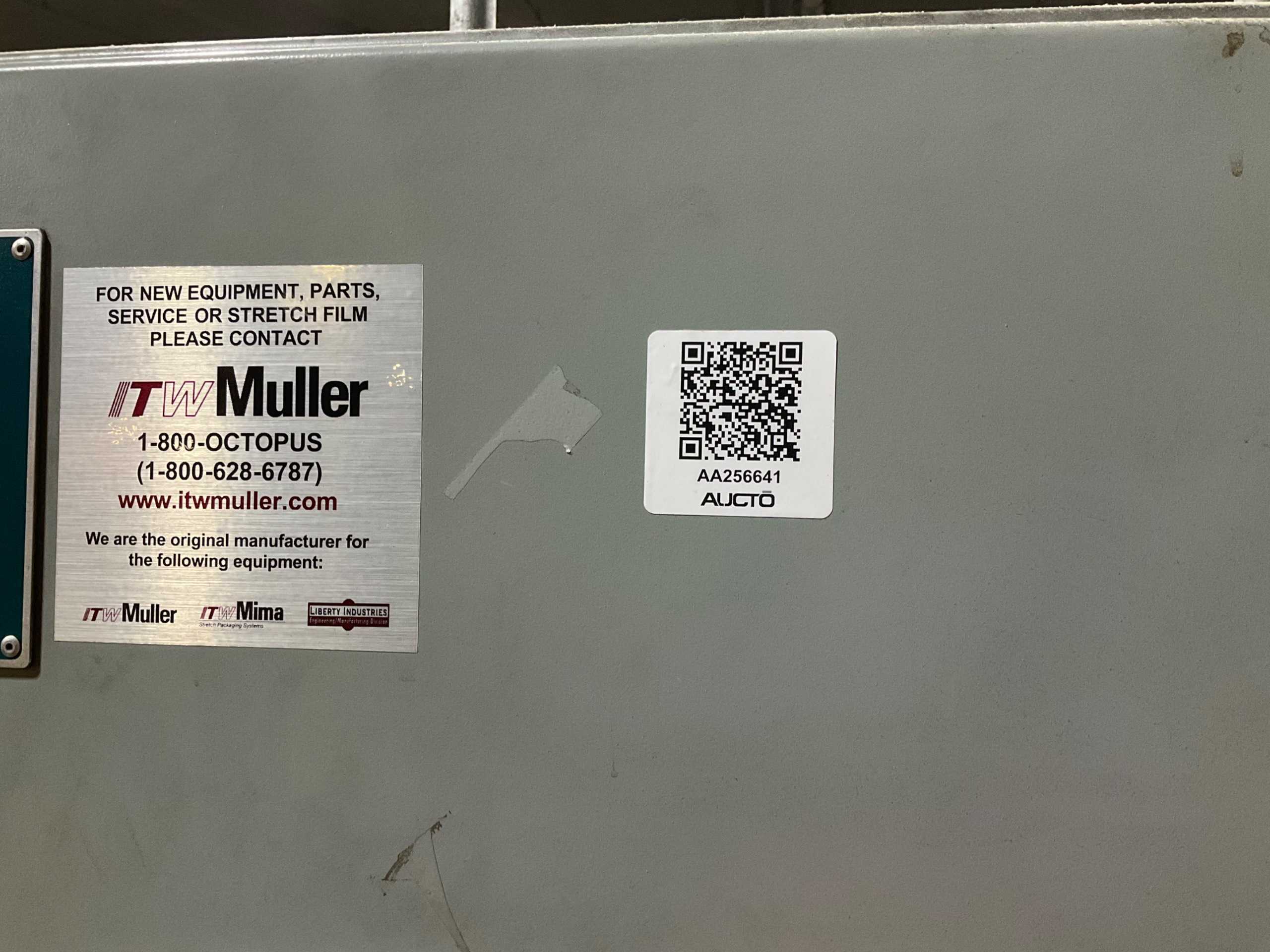 ITW MULLER 606 BFT OCTOPUS STRETCH WRAPPING MACHINE - PACKAGING