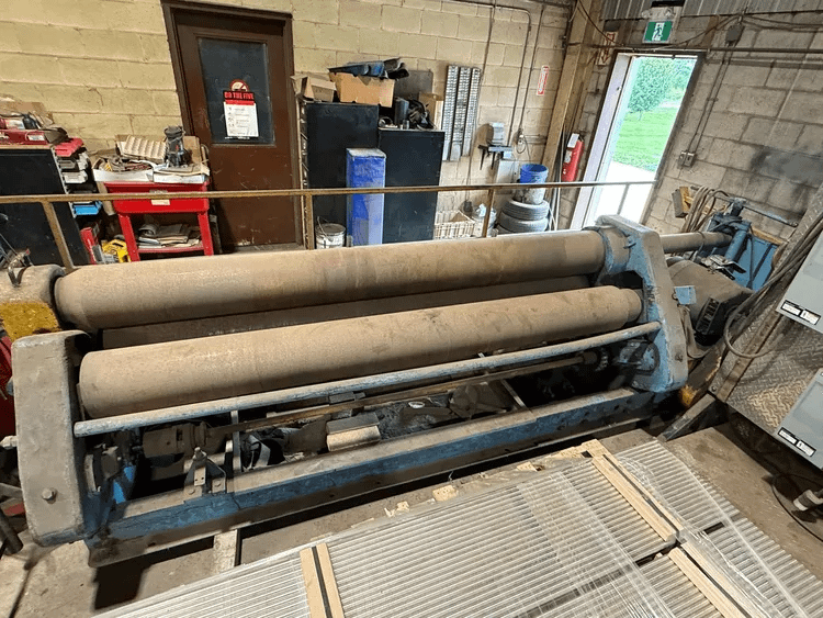 PLATE ROLLERS, 8' FT PLATE BENDING ROLL, 15 HP - PLATE BENDING ROLLS