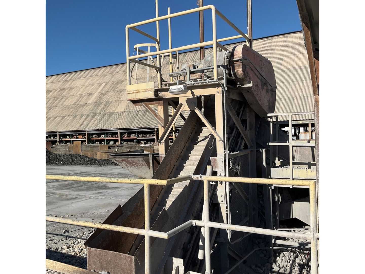 RAIL UNLOAD SYSTEM - MATERIAL HANDLING
