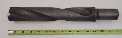SANDVIK INDEXABLE COOLANT DRILL, 14" OAL, 2" CUT DIAMETER - MACHINE TOOLING