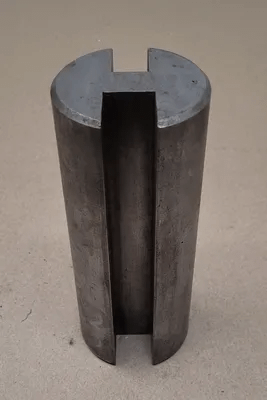 DOUBLE SIDED KEYSEATER BROACH BUSHING, 15MM/20MM, OAL 6", OD 2-1/4" - MACHINE TOOLING