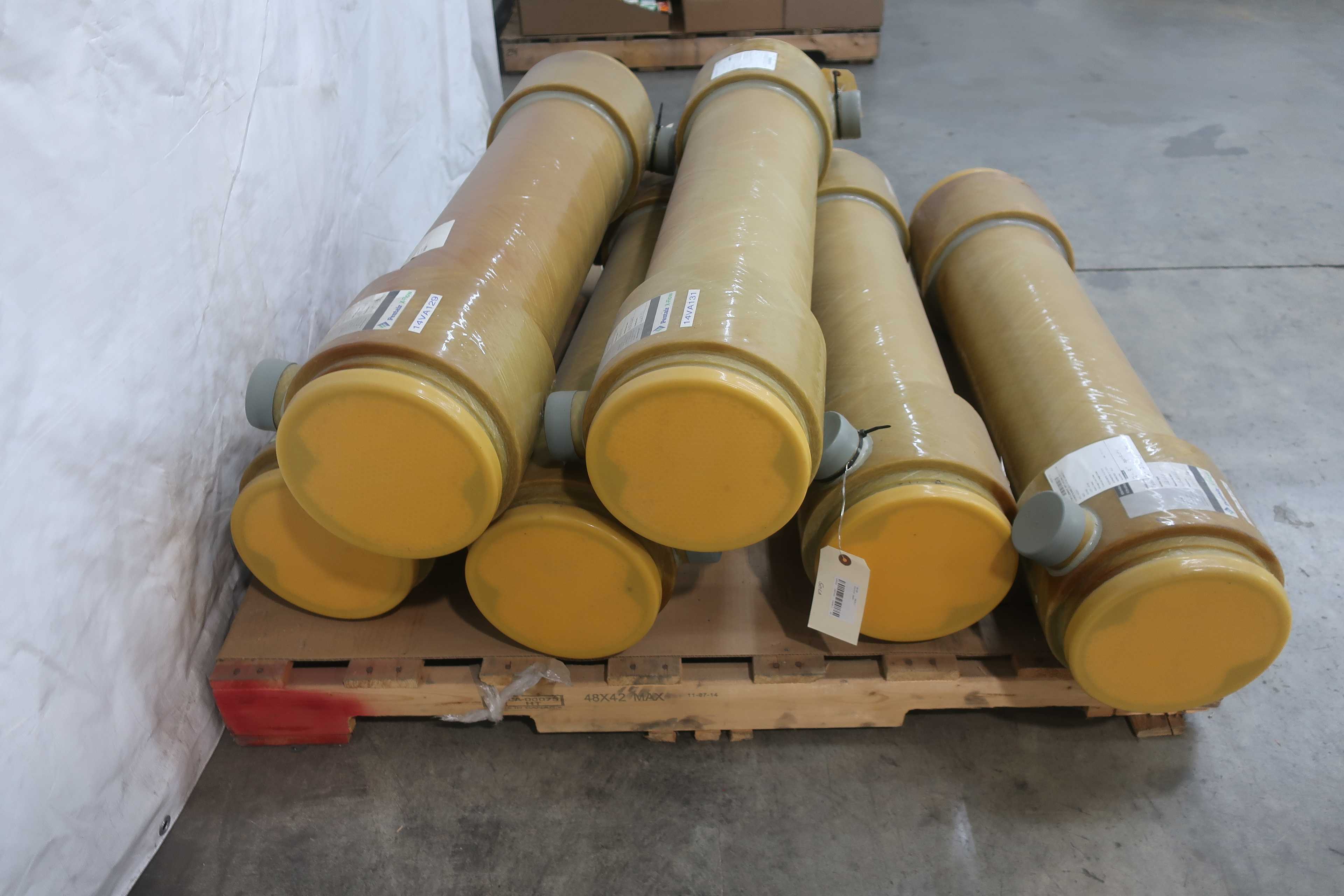 LOT OF 6 PENTAIR 18GRH PNEUMATIC FILTERS - AIR FILTER ELEMENTS