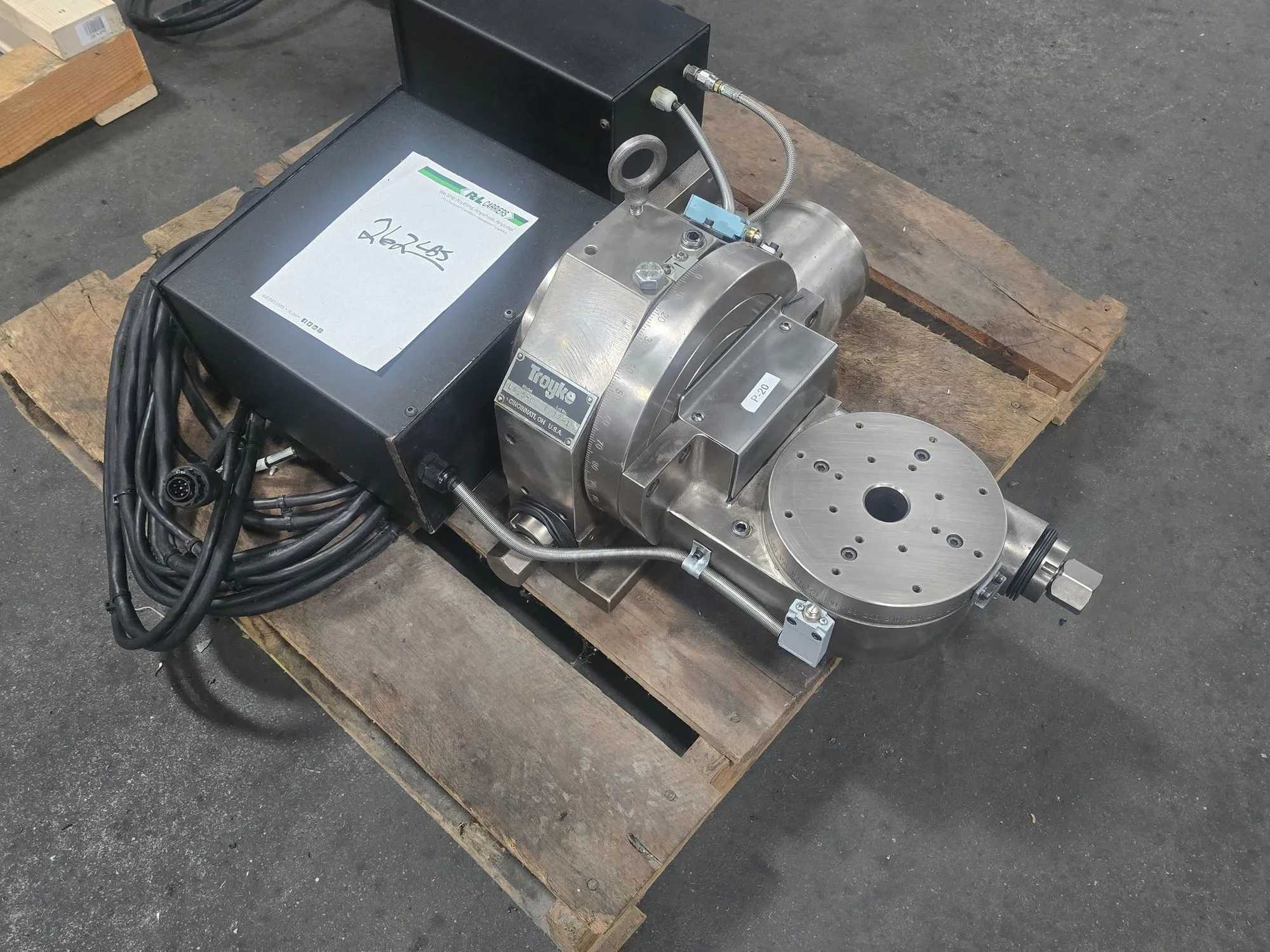 TROYKE L6.5-C ROTARY & TILT AXIS - 6.5" TURNTABLE, 100LBS LOAD CAPACITY - ROTARY TABLES