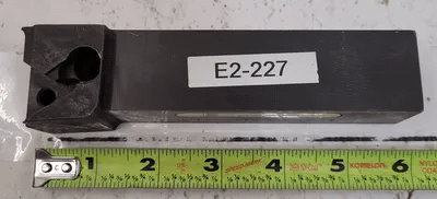 KENNAMETAL DTFNR-205D TOOLHOLDER, 1.25" SQUARE SHANK, 6" OAL, FOR TN-54 INSERTS - MACHINE TOOLING