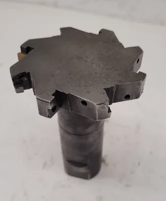 SECO INDEXABLE SLOT MILLING CUTTER, 3" DIA, 1/2" THICK, 1.25" SHANK, 8 INSERTS - MACHINE TOOLING
