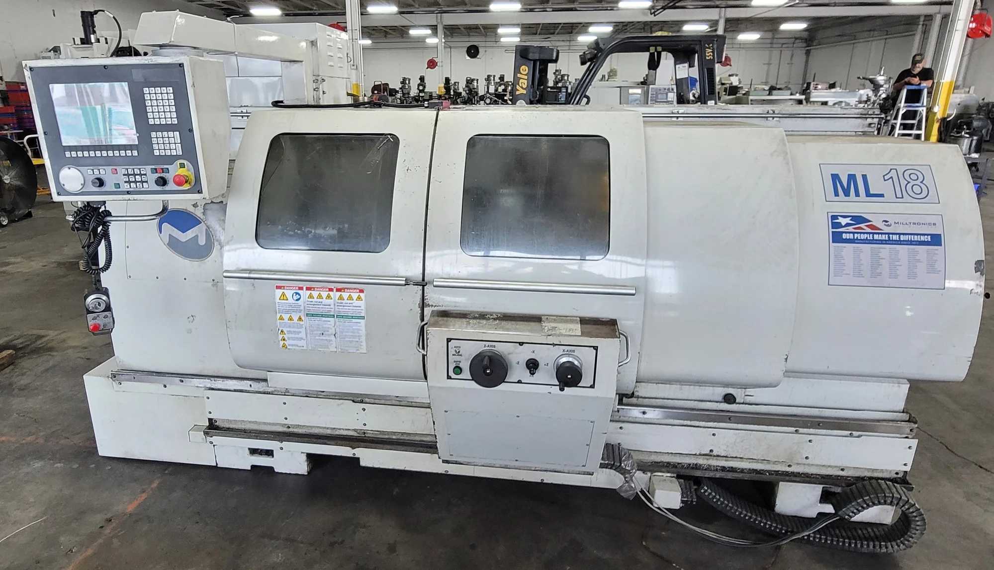 2010 MILLTRONICS ML18/60 CNC LATHE, 19" SWING, 60" MACHINING LENGTH, 24 HP, 100-2,600 RPM - CNC LATHES