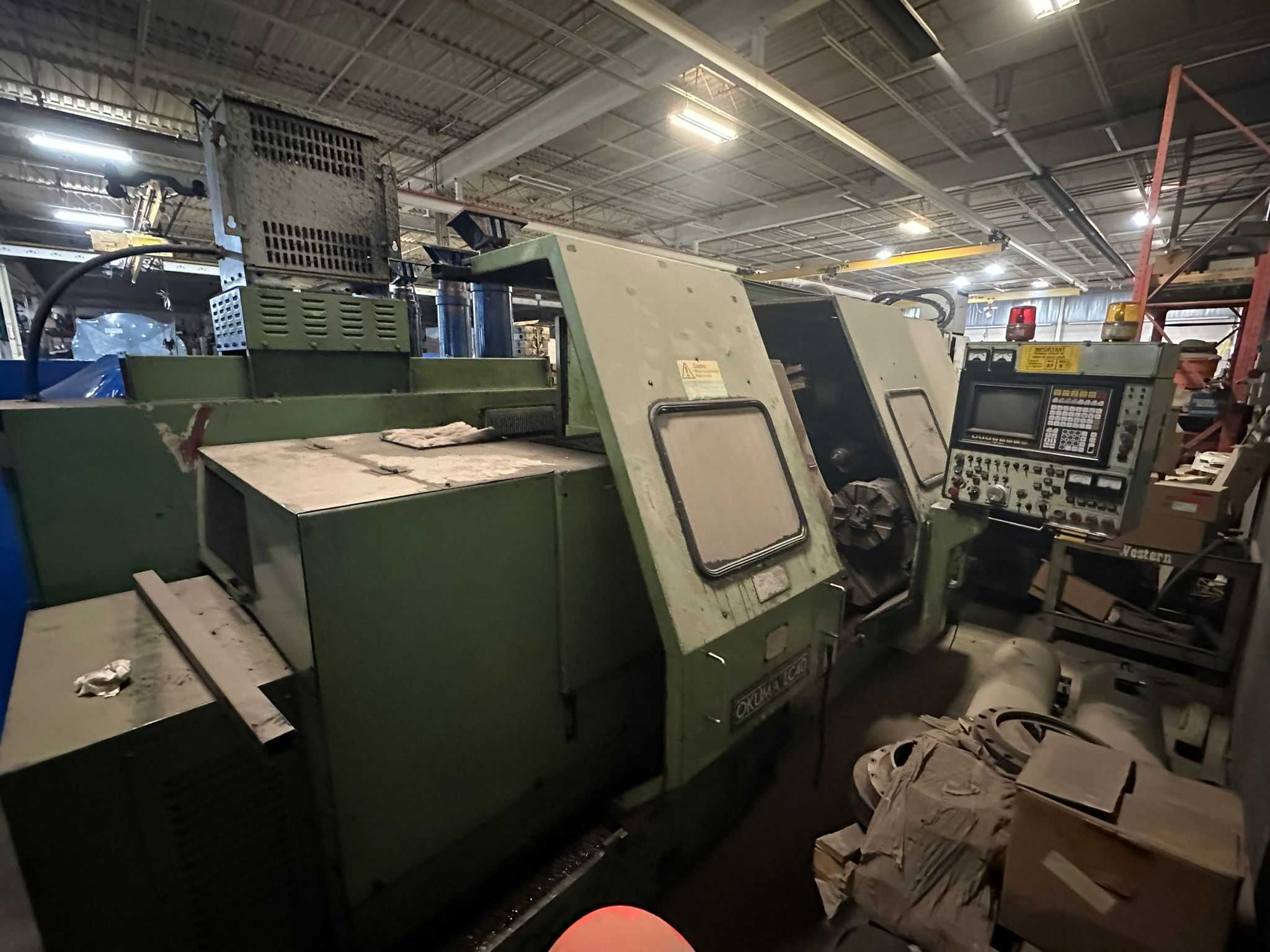 1997 OKUMA LC40-2SC CNC LATHE - CNC LATHE