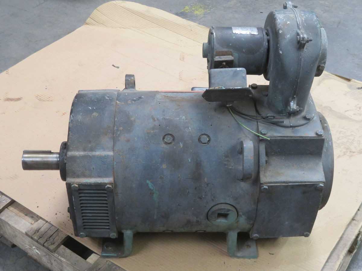 GE CD258AT 5CD163KA009A061 DC MOTORS, 15 HP POWER, 1750/2300 RPM SPEED, 500 V VOLTAGE - DC MOTOR