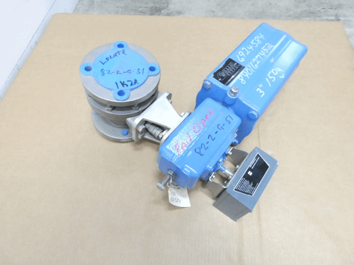 SKU 1031782 - METSO M2CA03APTA B1JU10/40L R300 PNEUMATIC STAINLESS CONTROL VALVE 3IN 150 - CONTROL VALVE