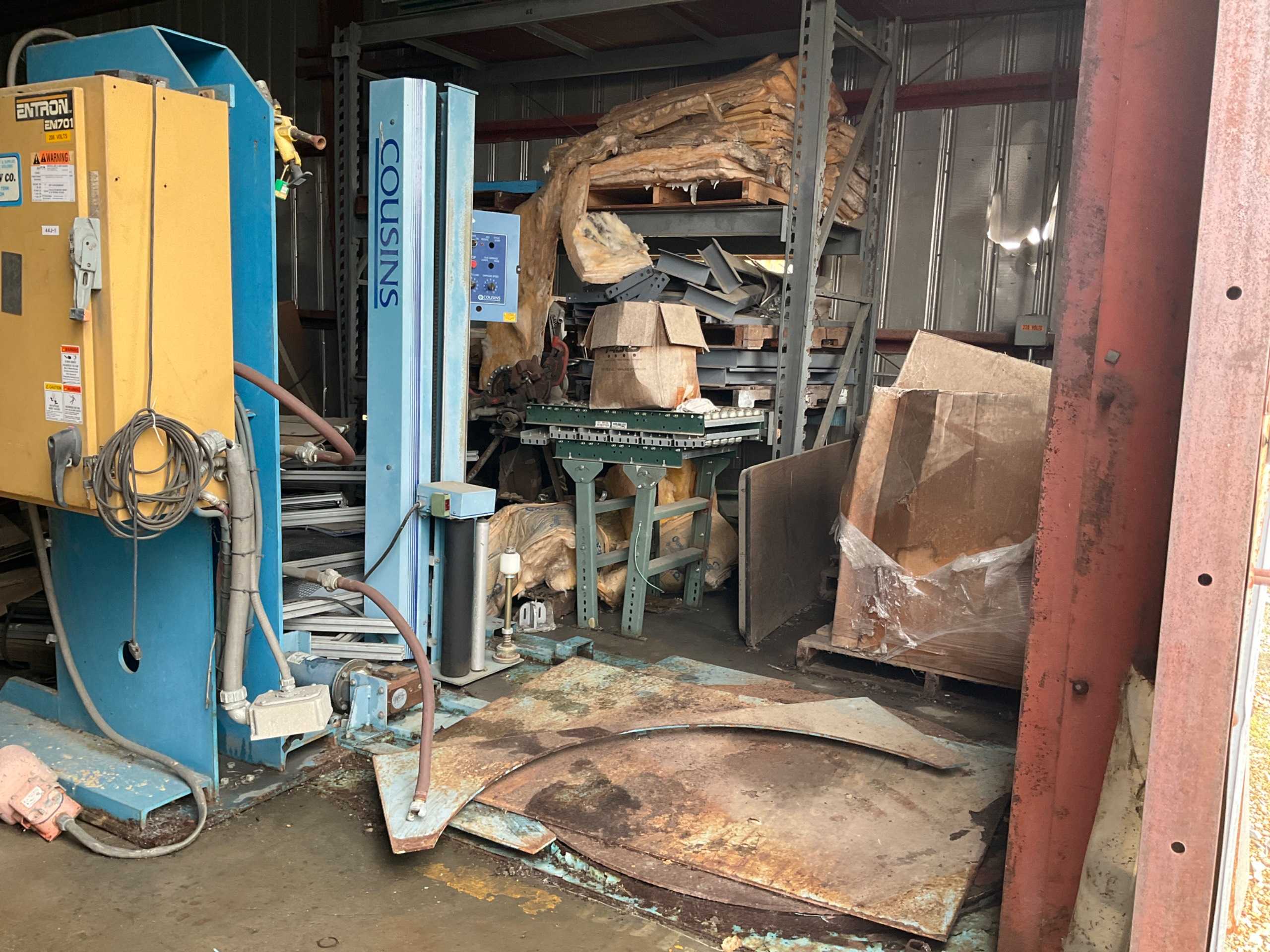COUSINS LP1100 STRETCH WRAPPING MACHINE - PACKAGING
