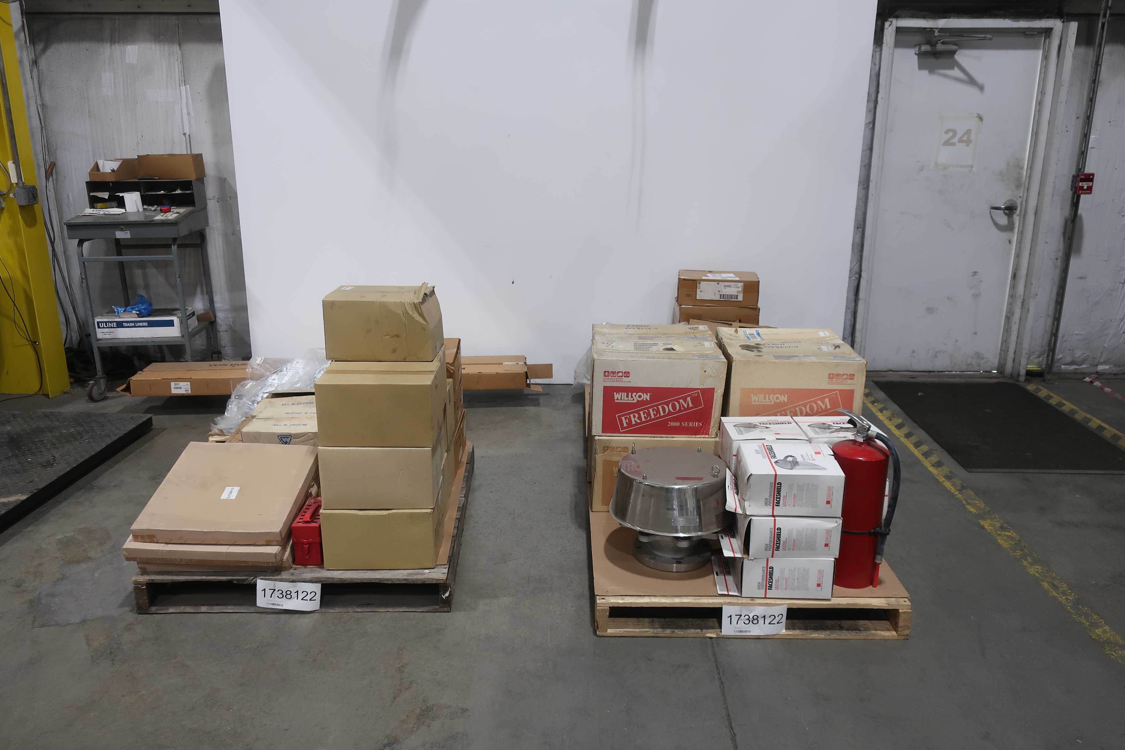SKU 1738122 - 4 PALLETS OF ASSORTED SAFETY EQUIPMENT
