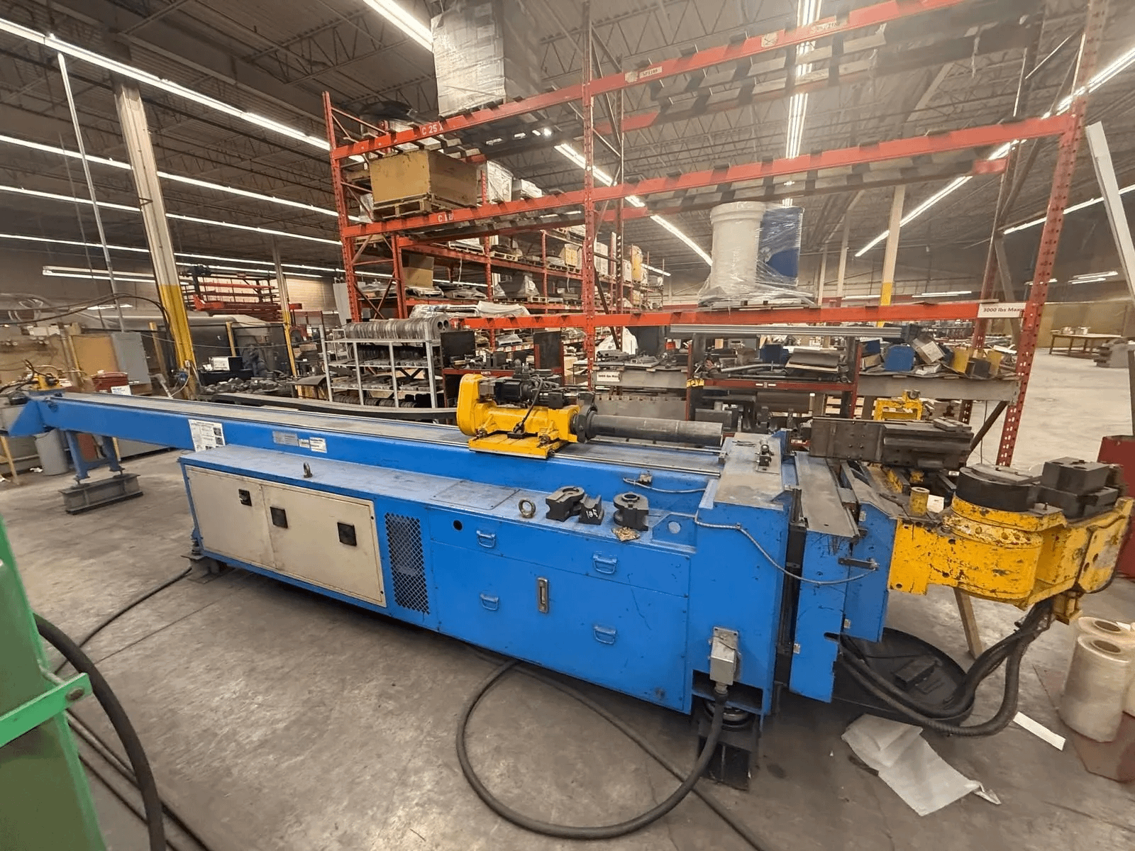 HORN CNC65TBRE 5-AXIS HYBRID TUBE BENDER, 2.5" OD, BENDPRO CNC, 128" MANDREL, DUAL-STACK - PIPE & TUBE BENDERS