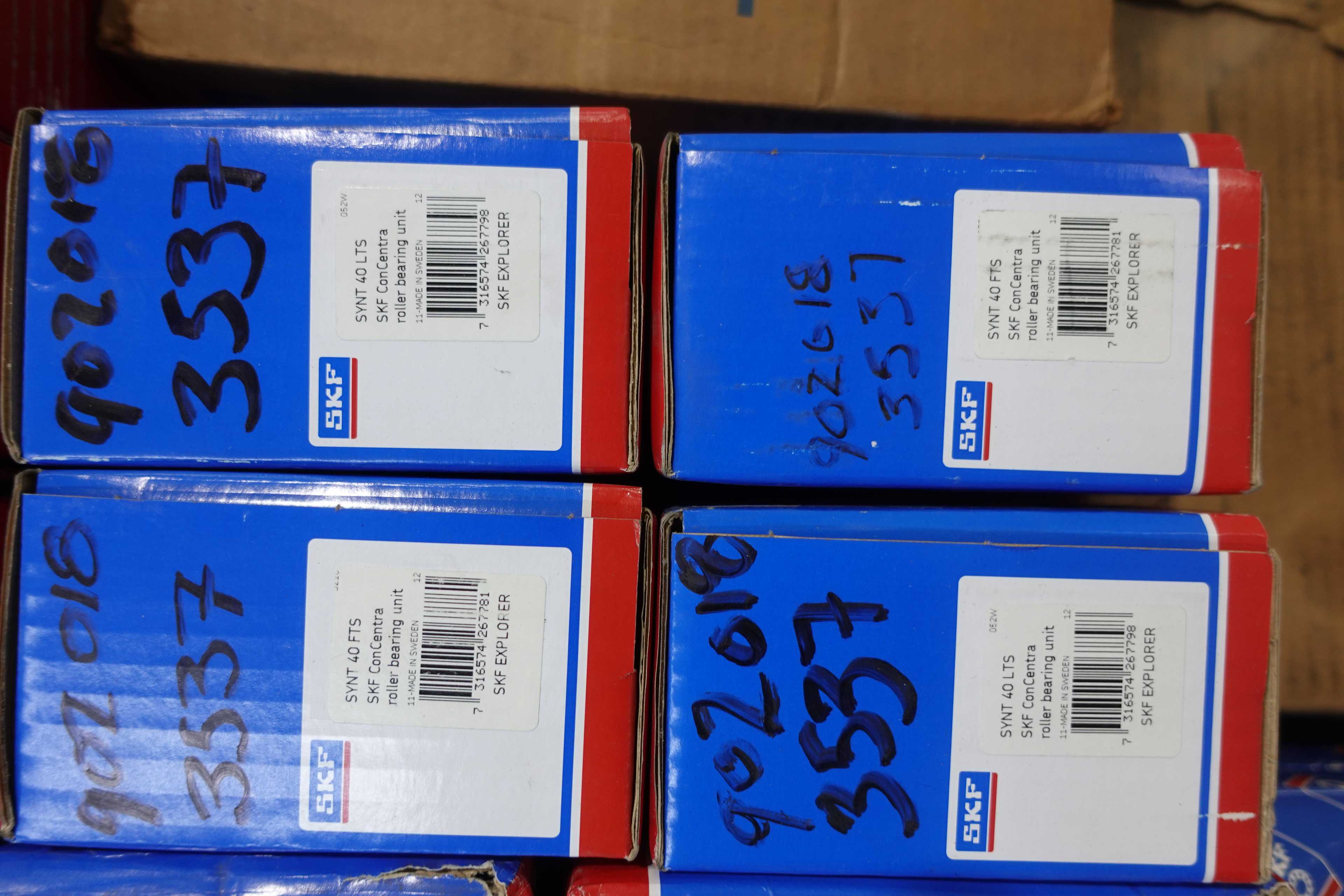 SKU 1739632 - PALLET OF ASSORTED SKF BEARINGS AND BEARING ACCESSORIES - BEARINGS