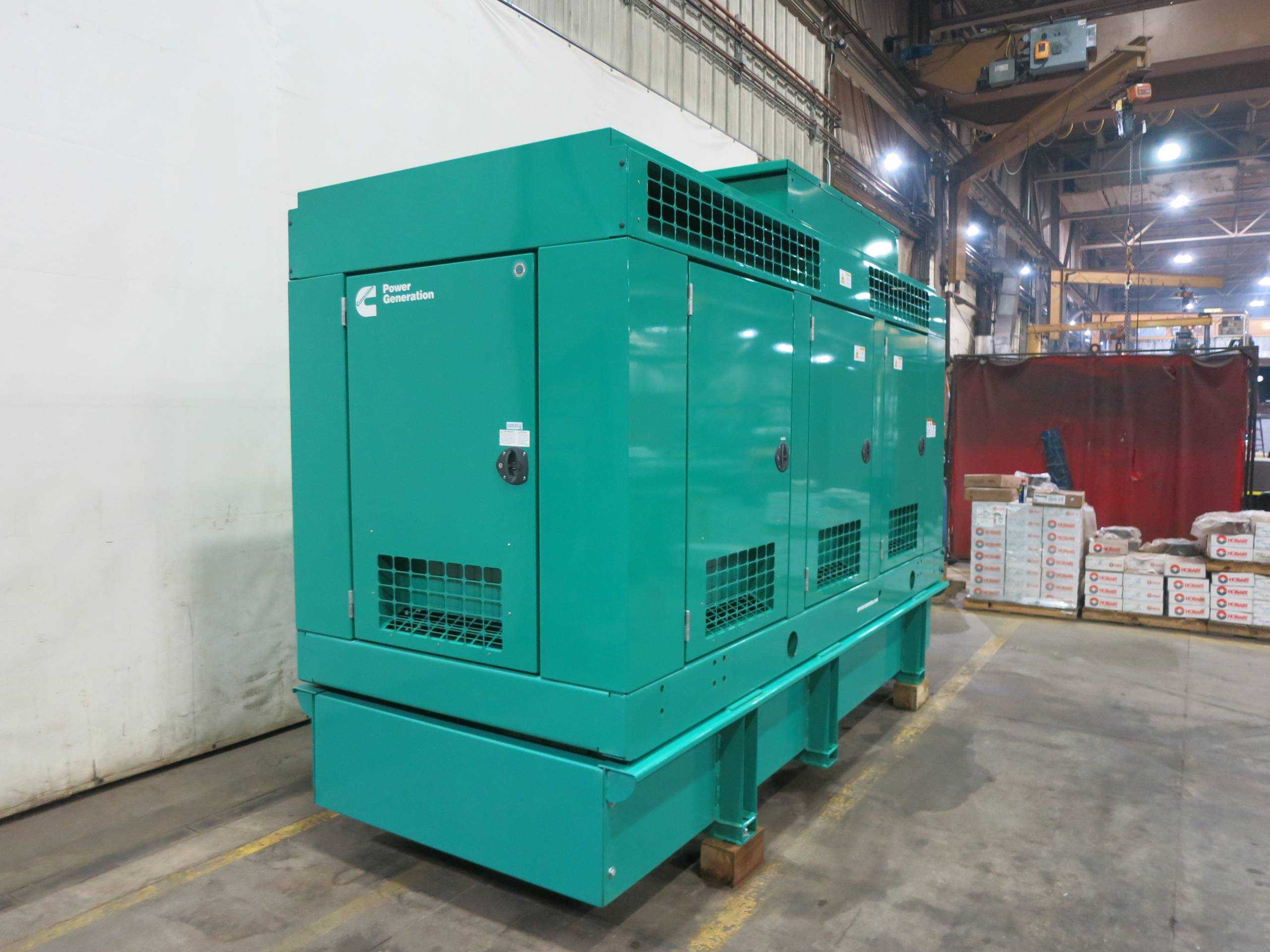 CUMMINS DFEJ 450 KW DIESEL GENERATOR, QSX15-G9 ENGINE, 38 HRS, YR 2020 - CSDG# 4708 - STANDBY POWER GENERATOR