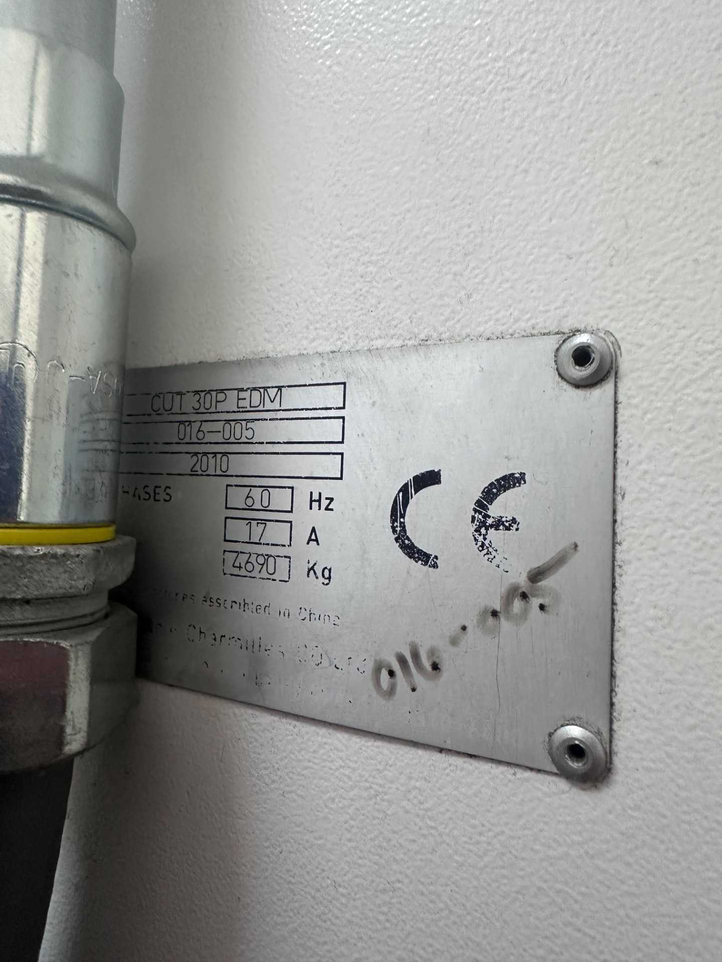 2010 AGIECHARMILLES CUT 30P WIRE EDM, 600X400X350MM, RA 0.25ΜM, GLASS SCALES, ±25° TAPER - WIRE EDM MACHINES