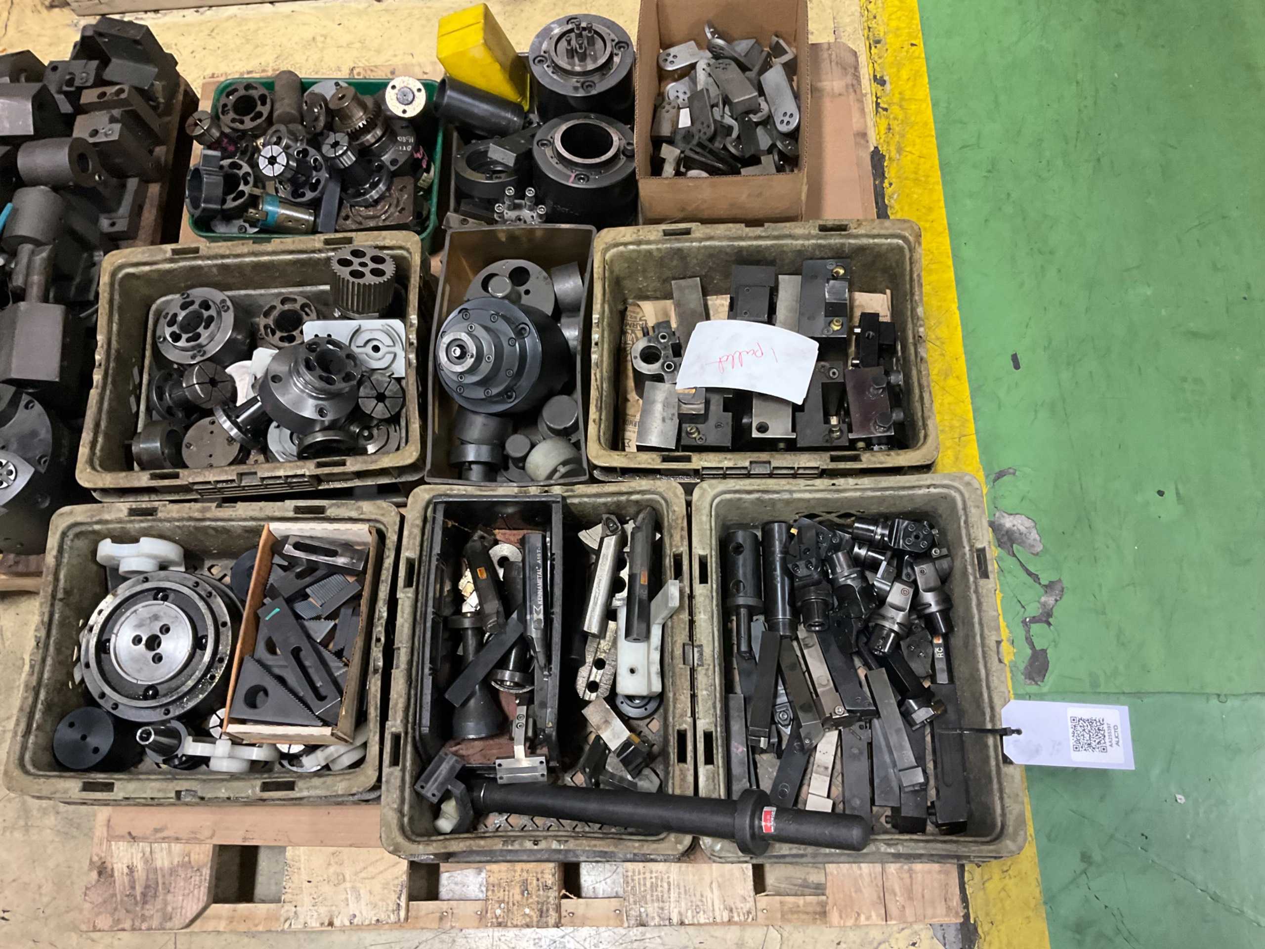 BULK QTY OF PRESS PARTS - PRESS BRAKE TOOLING