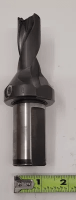 ISCAR DZ1000-2250-125-2.5 INDEXABLE INSERT DRILL, 1" DIAMETER, COOLANT THRU - MACHINE TOOLING