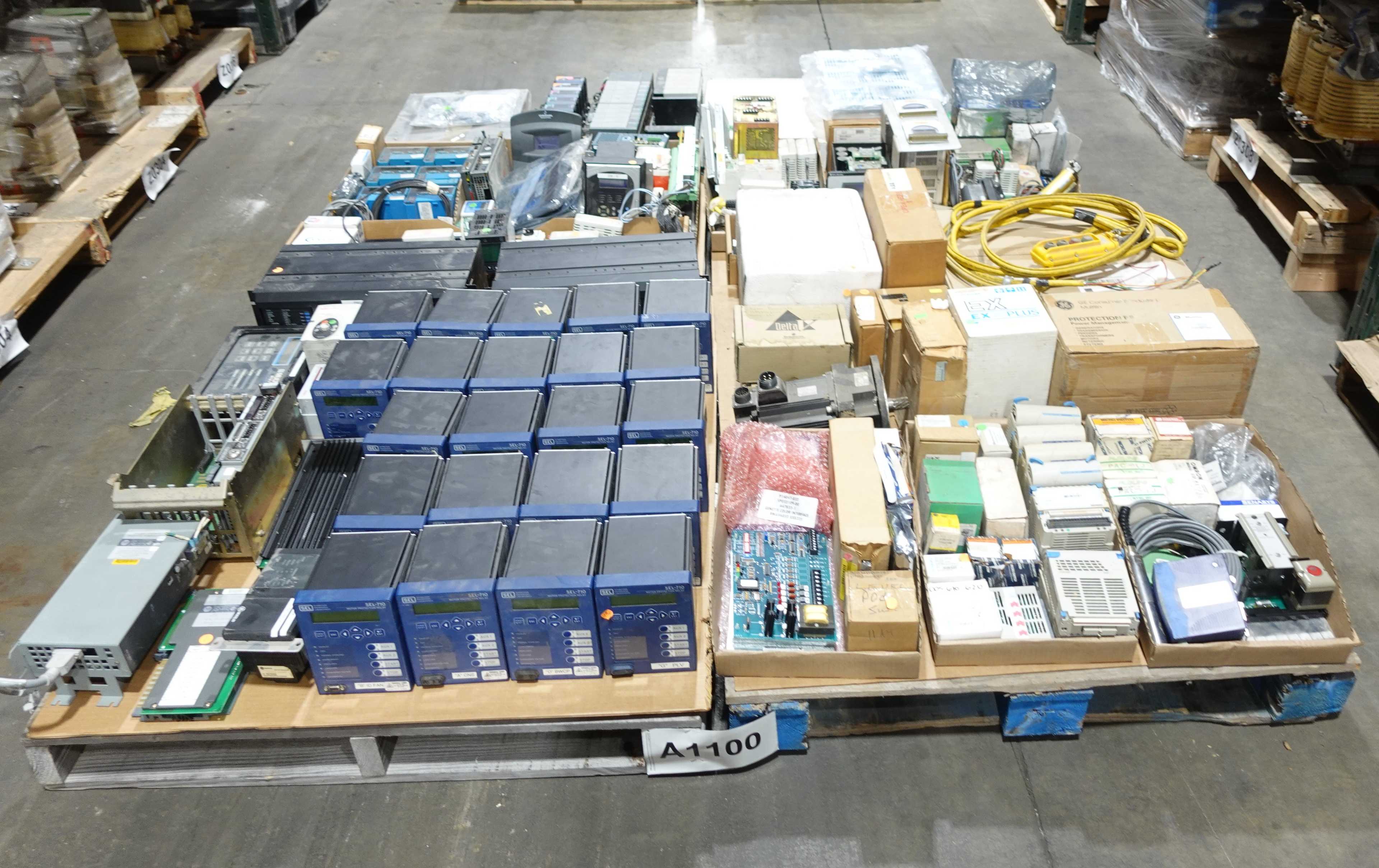 4 PALLETS OF ASSORTED AUTOMATION AND ELECTRICAL CONTROLS - AUTOMATION & CONTROLS