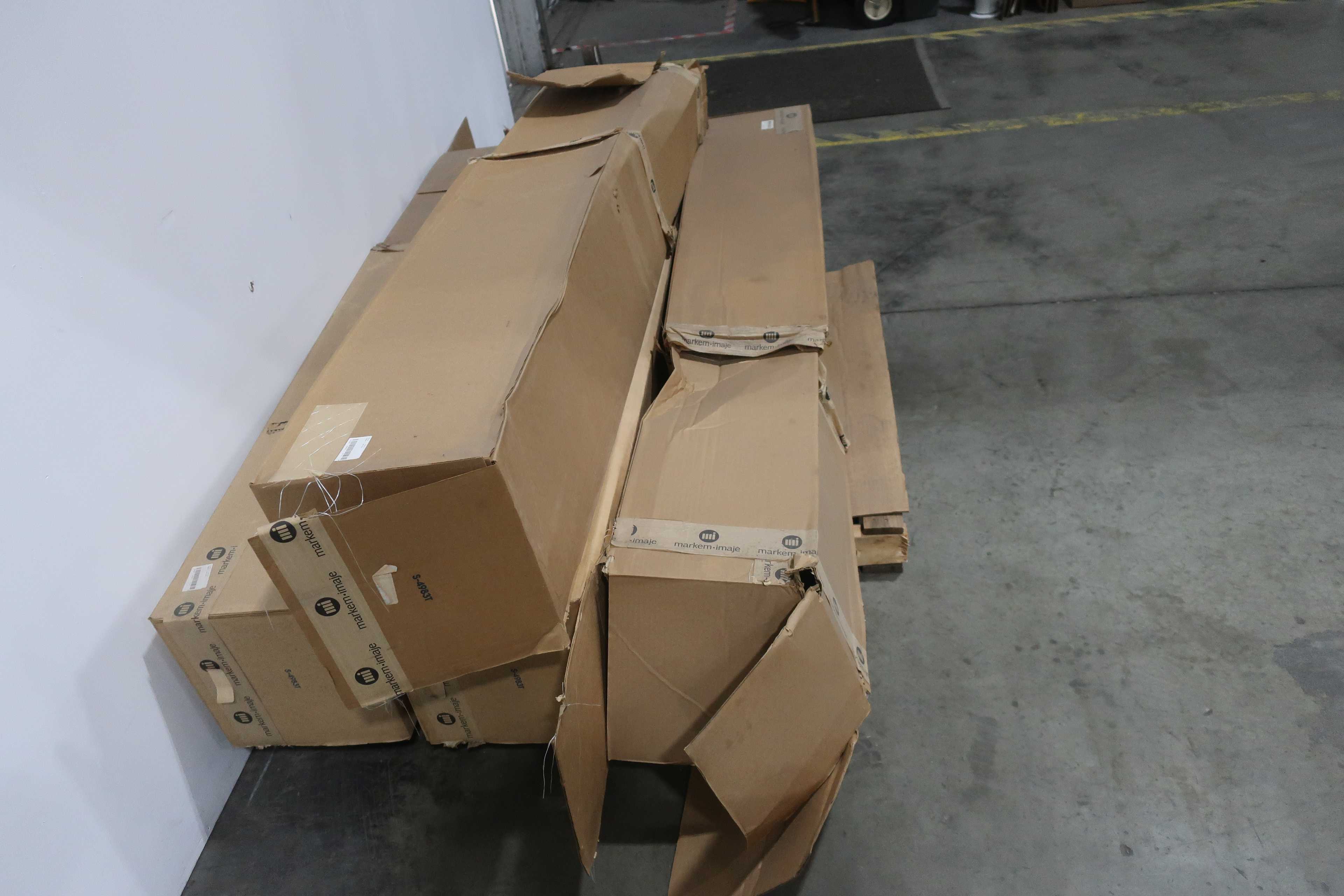 SKU 1740555 - LOT OF 4 MARKEM TIJ0012067 UPRIGHT CASEJET 72IN PRINTER STANDS - PRINTING