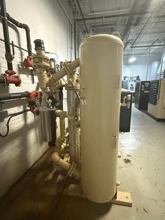 INGERSOLL RAND HB6006HN00A0X HEATED DESICCANT AIR DRYER, 575V, 150 PSIG, 12KW HEATER, 4 HP - AIR DRYERS