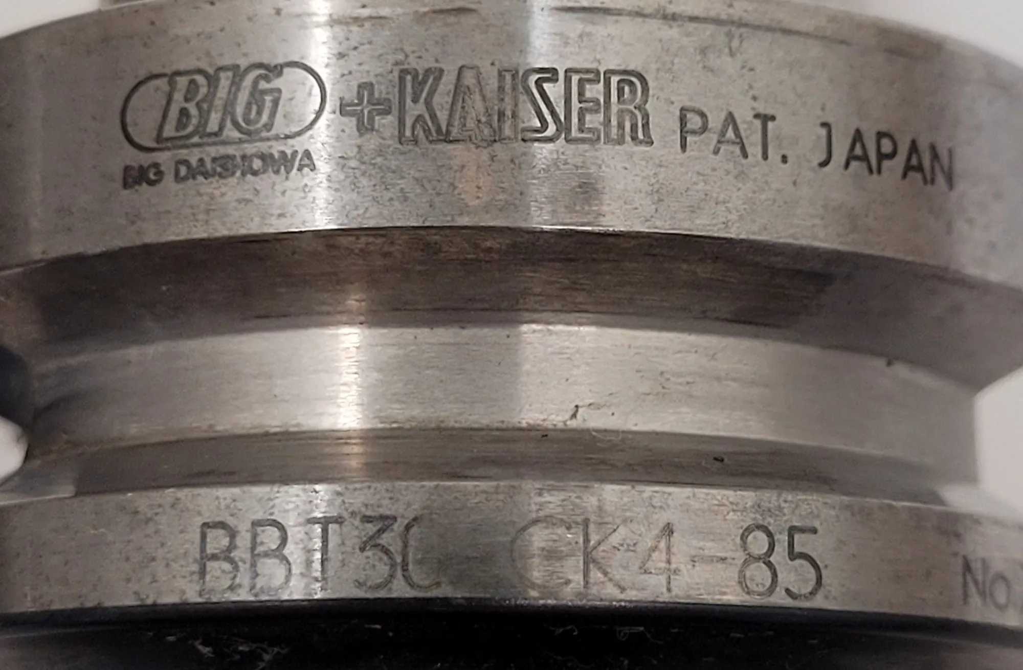 BIG DAISHOWA / KAISER BBT30-CK4-85 CAT30 TOOL HOLDER OAL 4.30IN PROJECTION 1.45IN - MACHINE TOOLING
