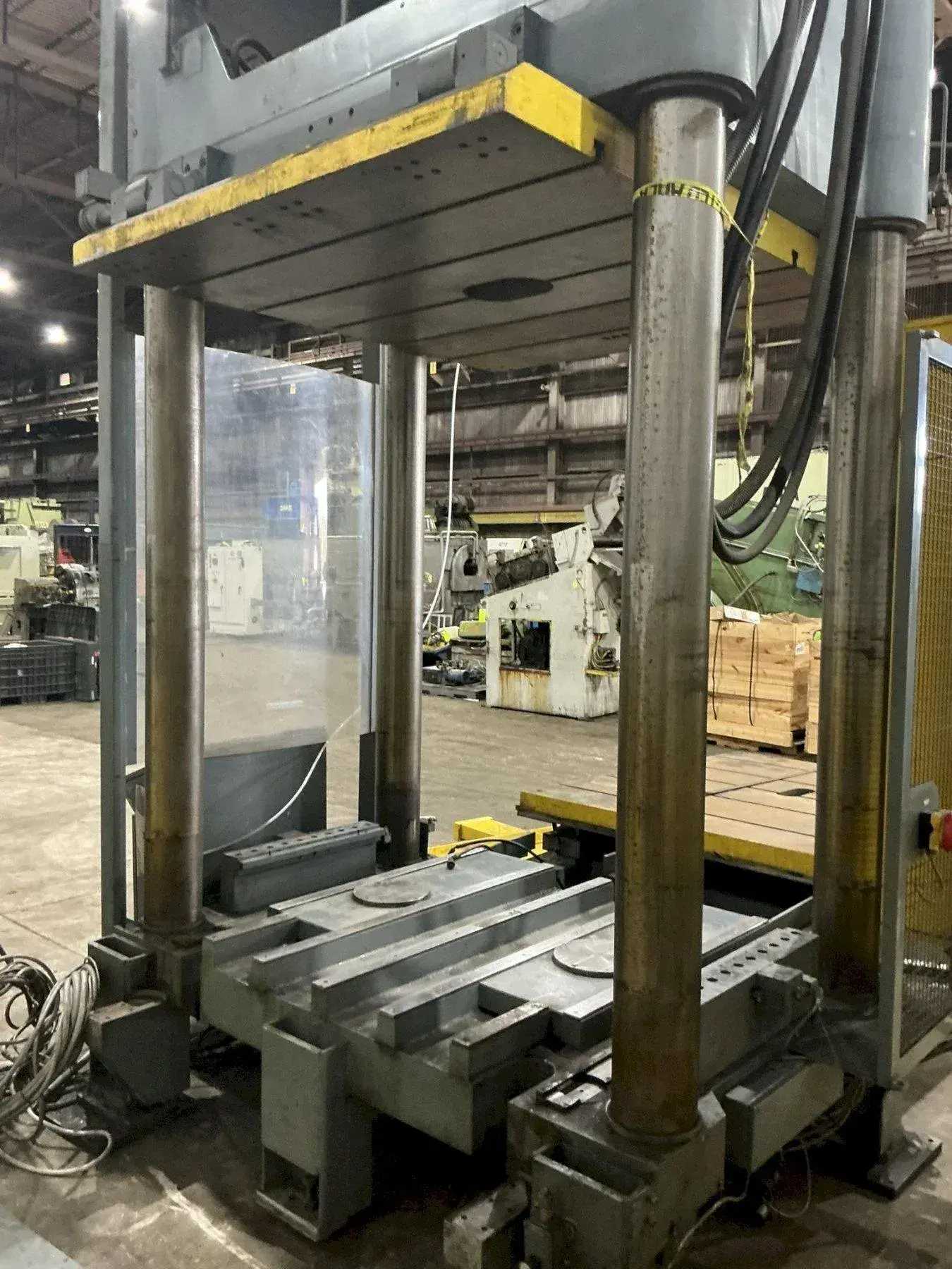 1998 REIS TUS 160 100 TON HYDRAULIC MOLD SPOTTING AND TRYOUT PRESS - HYDRAULIC PRESSES
