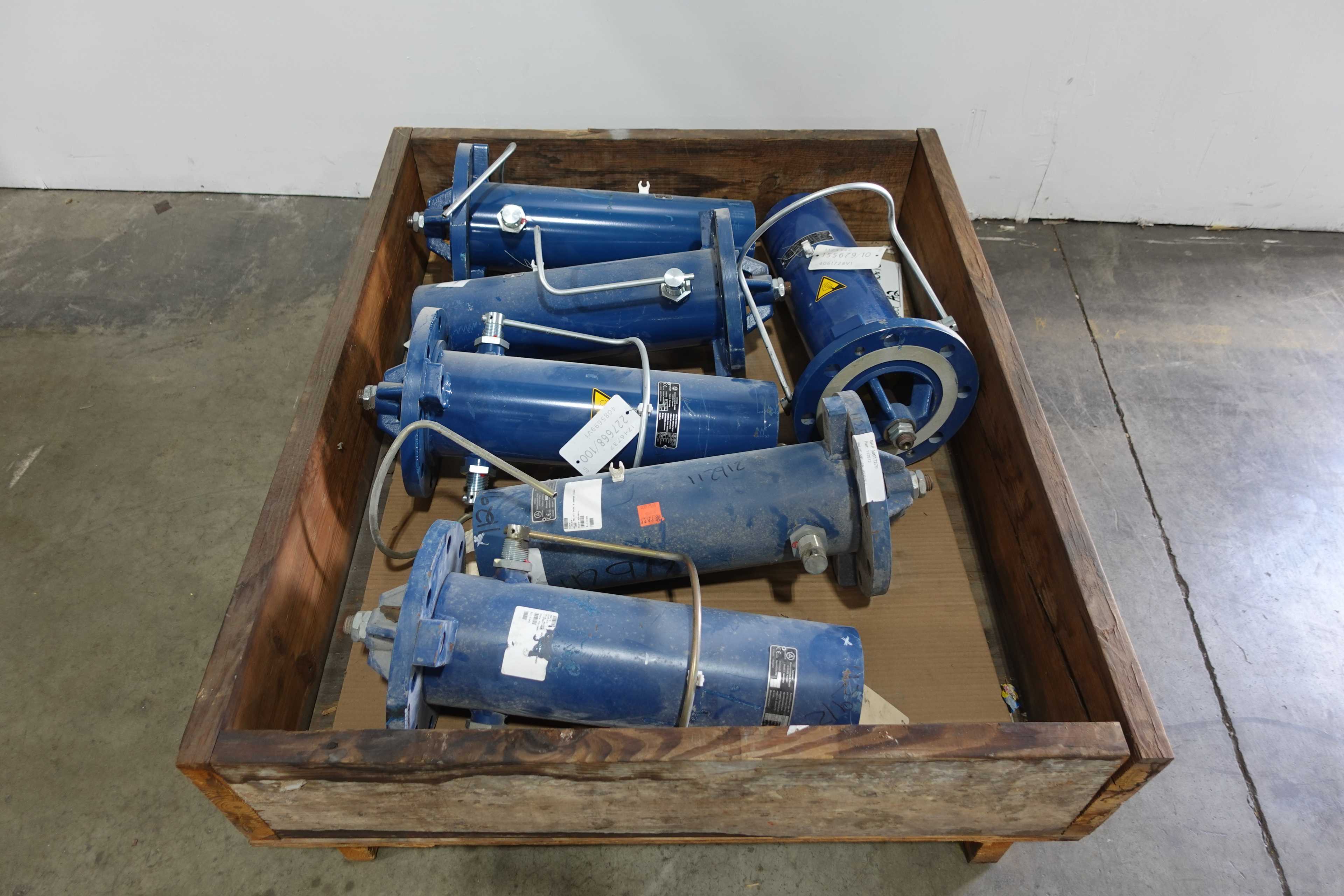LOT OF 6 AERZAN DN150 RELIEF VALVES - RELIEF VALVE